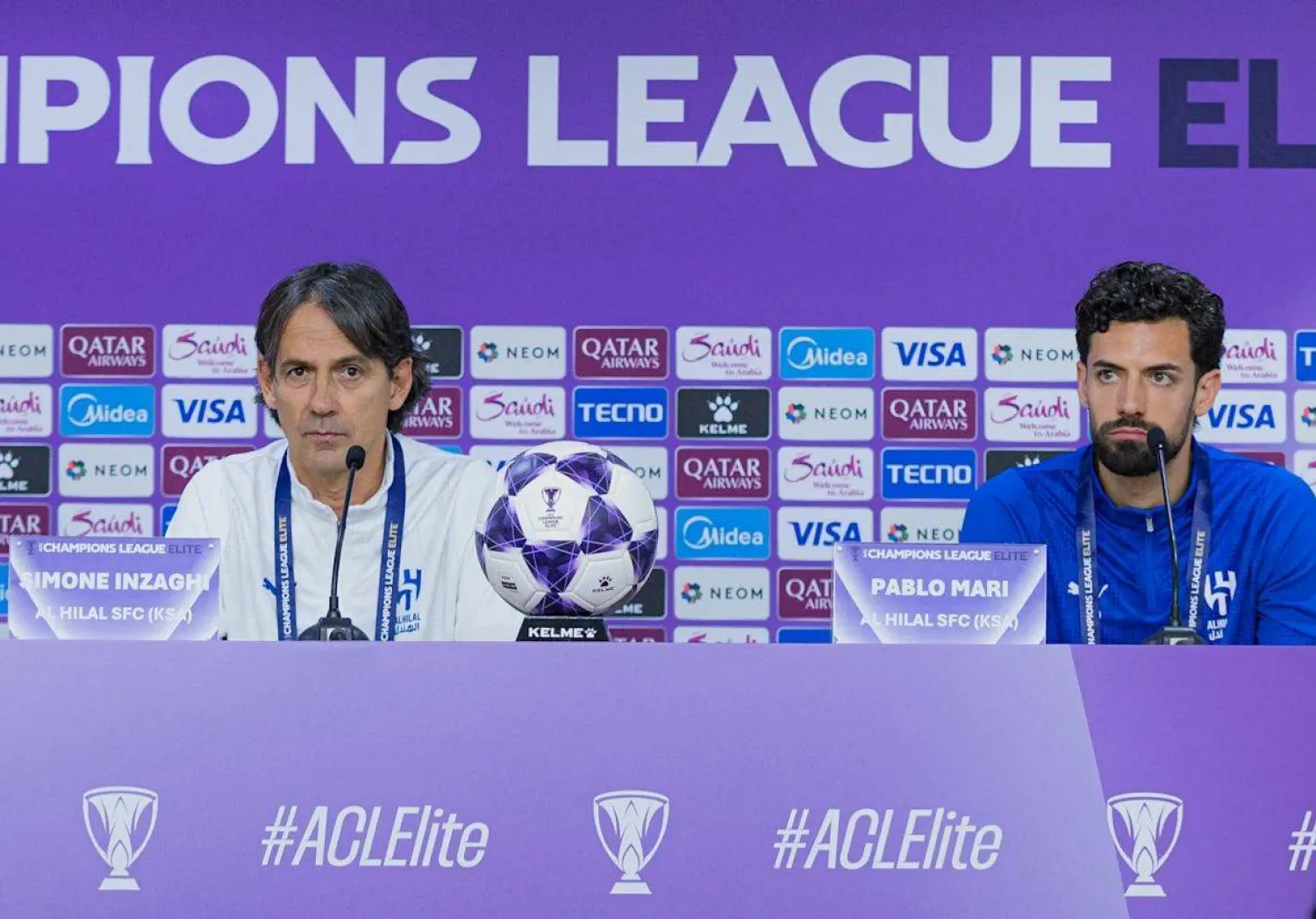 الإيطالي سيموني إنزاغي مدرب فريق الهلال (نادي الهلال)