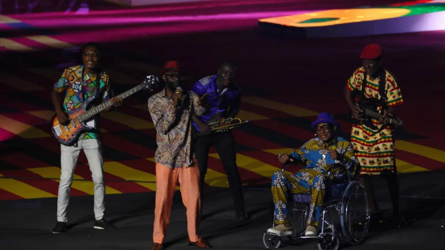 Ebo Taylor, who kept performing into his 80s, was instrumental in introducing Ghanaian highlife to international listeners. Nipah Dennis / AFP
