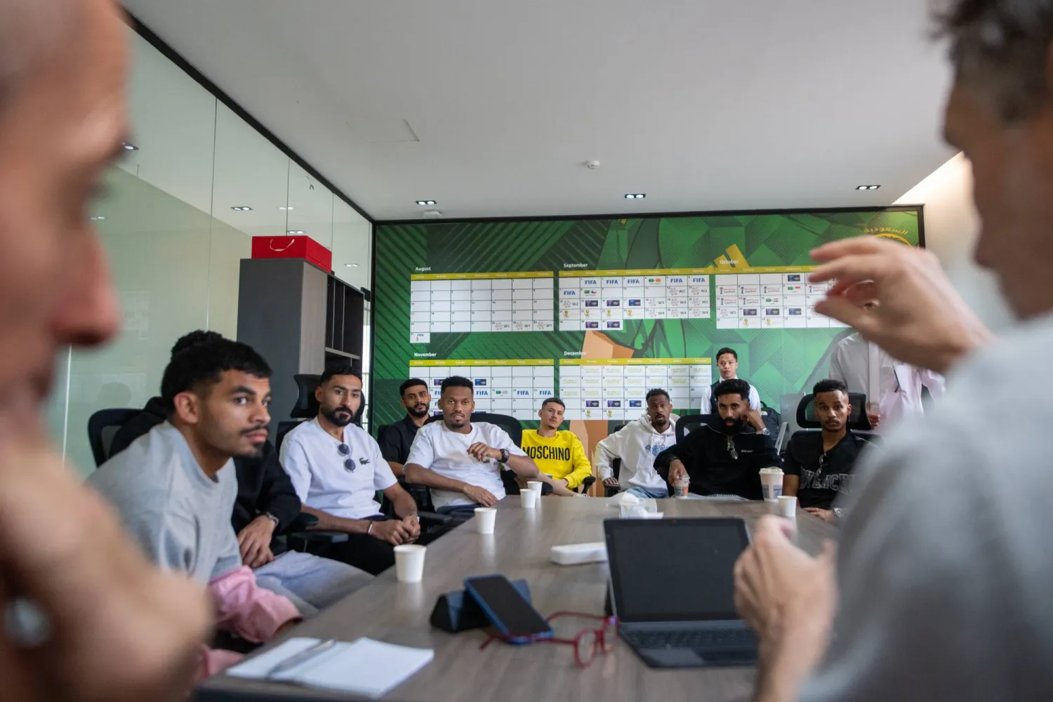 لاعبو المنتخب المرشحون لقائمة كأس العالم 2026 (الاتحاد السعودي)