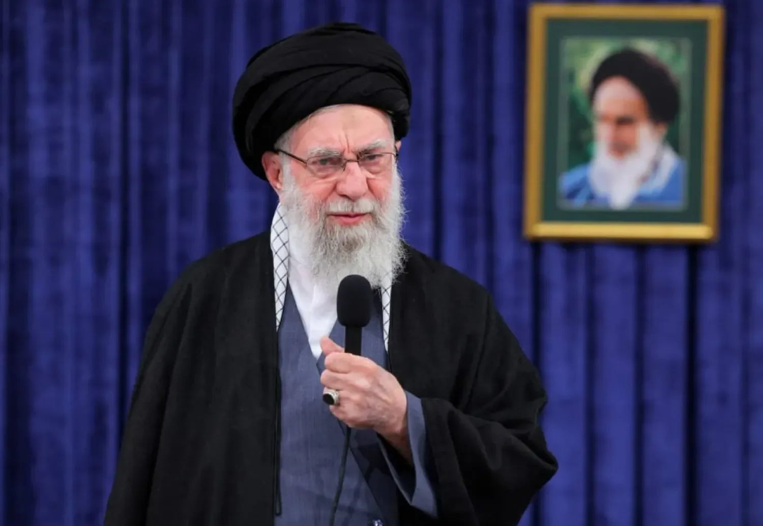 Iran's supreme leader Ali Khamenei on (File Photo/Supreme Leader's website).