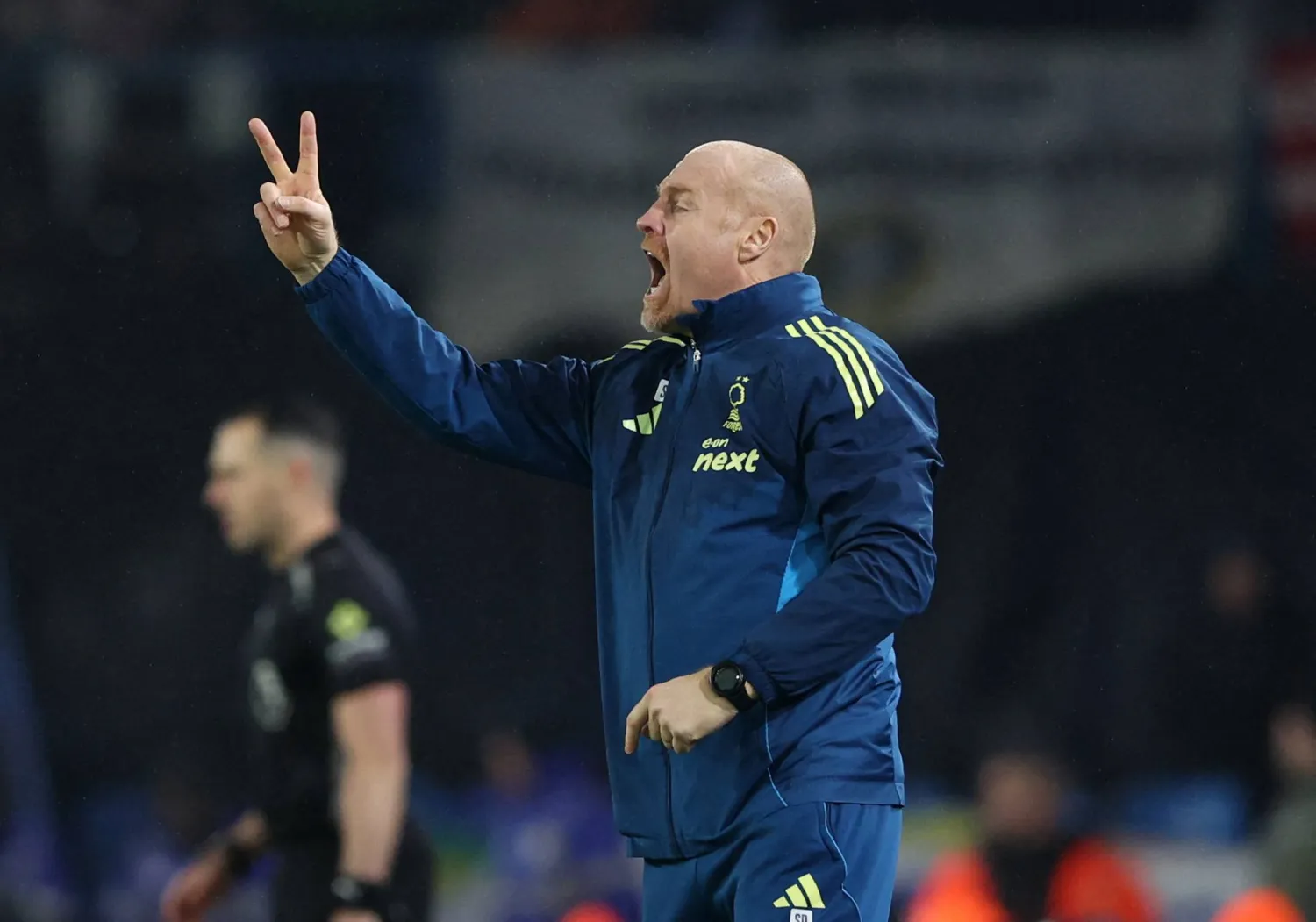 شون دايش مدرب نوتنغهام فورست (رويترز)