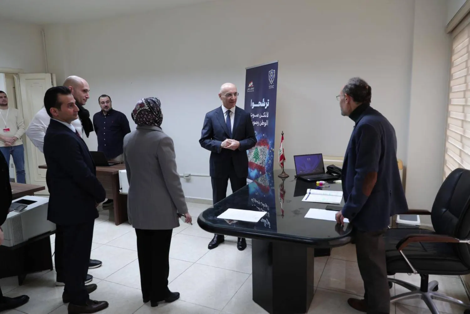 وزير الداخلية يواكب انطلاق تقديم الترشيحات للانتخابات النيابية (وزارة الداخلية)