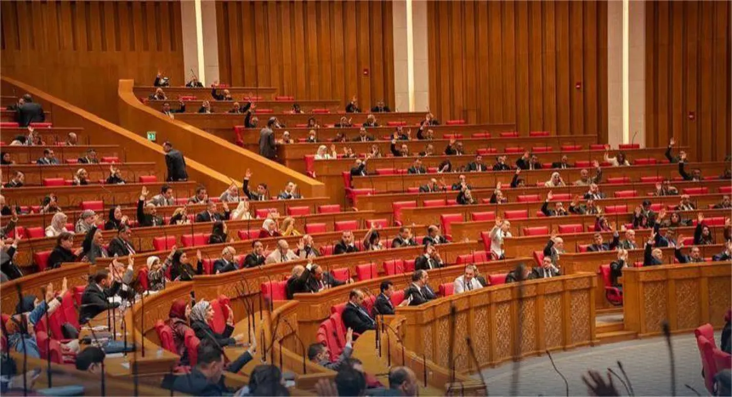 Mısır Temsilciler Meclisi oturumlarından bir kare (Mısır Parlamento İşleri Başkanlığı)