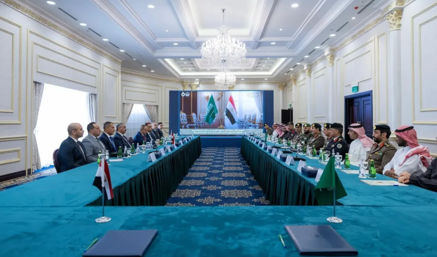 The meeting falls within the framework of the fraternal relations and ongoing cooperation between Saudi Arabia and Egypt - SPA