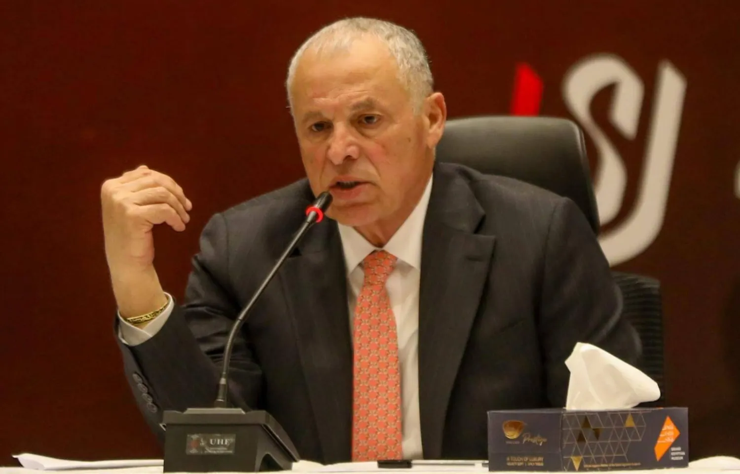 المهندس هاني أبو ريدة رئيس «الاتحاد المصري لكرة القدم» (الاتحاد)