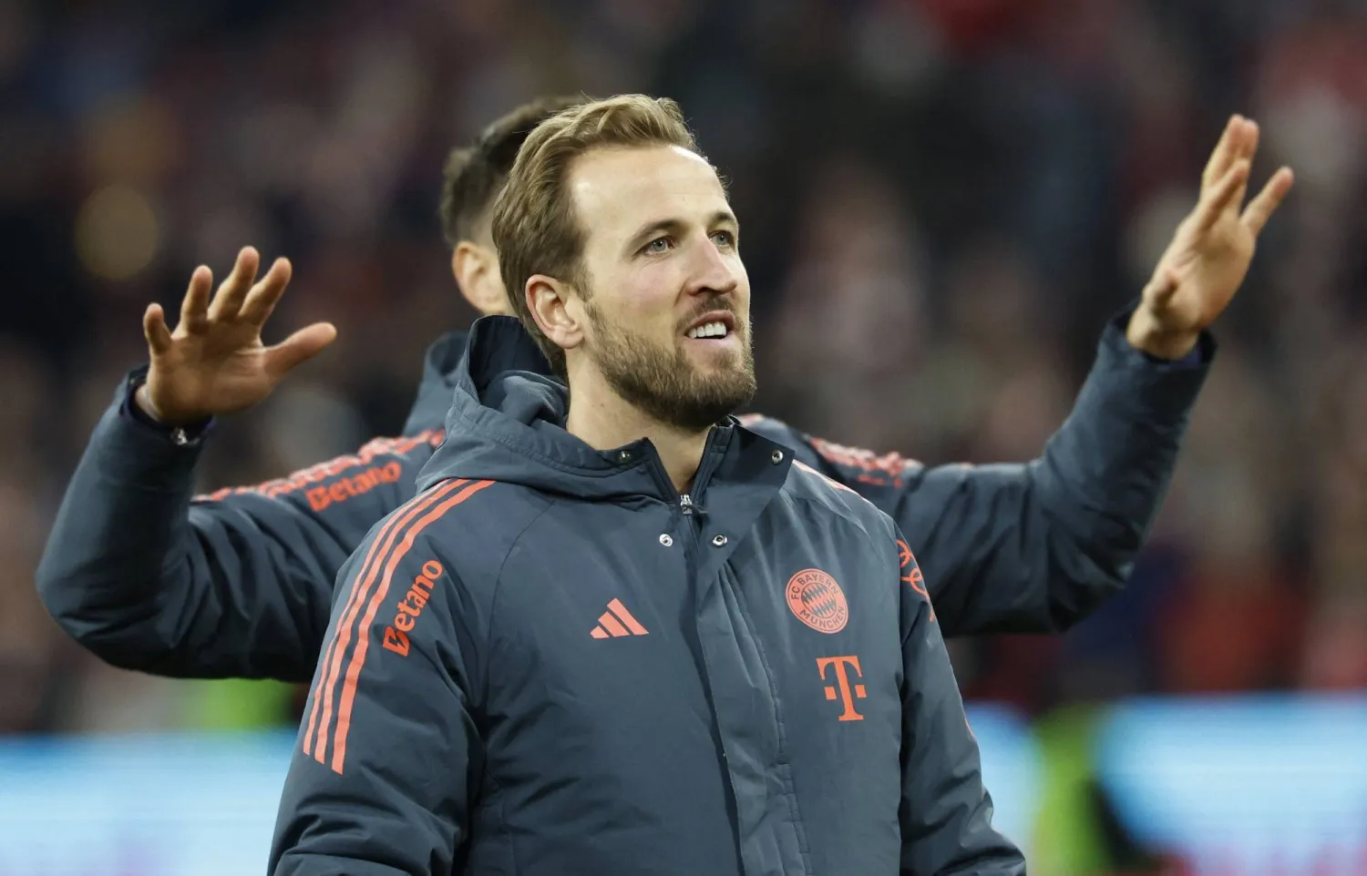 هاري كين نجم بايرن ميونيخ وقائد منتخب إنجلترا (رويترز)