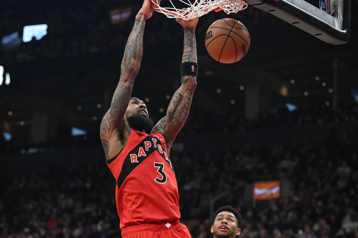 جناح «تورونتو رابتورز» براندون إنغرام (رويترز)