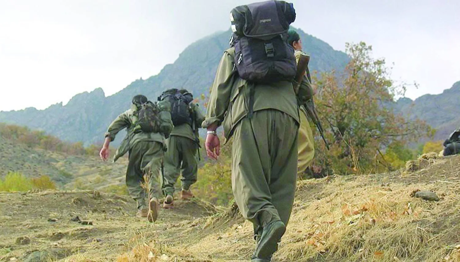 PKK fighters in the Qandil Mountains of northern Iraq. (Reuters) 