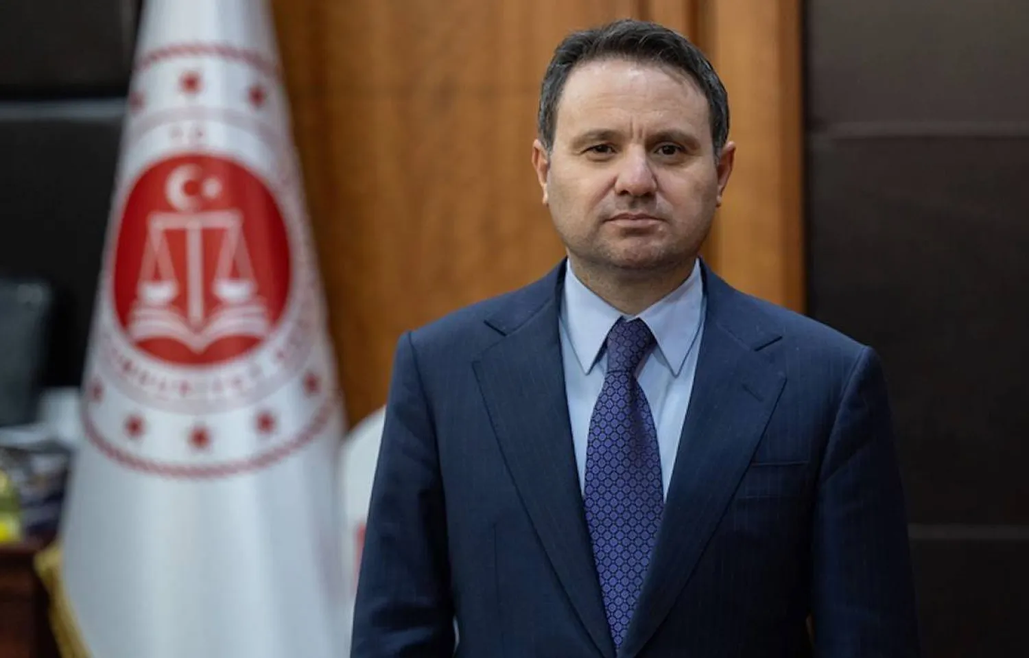 Newly-appointed Turkish Minister of Justice Akin Gurlek. (Istanbul Public Prosecutor's Office on X)