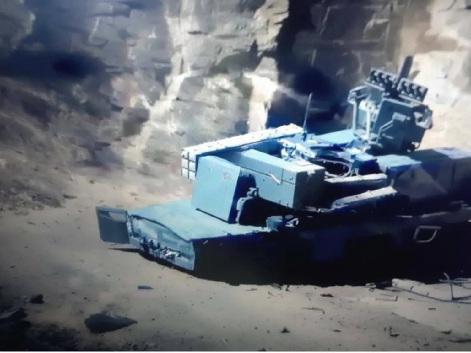 صور استهداف منظومة دفاعية لـ«الدعم السريع» في كردفان (الجيش السوداني)