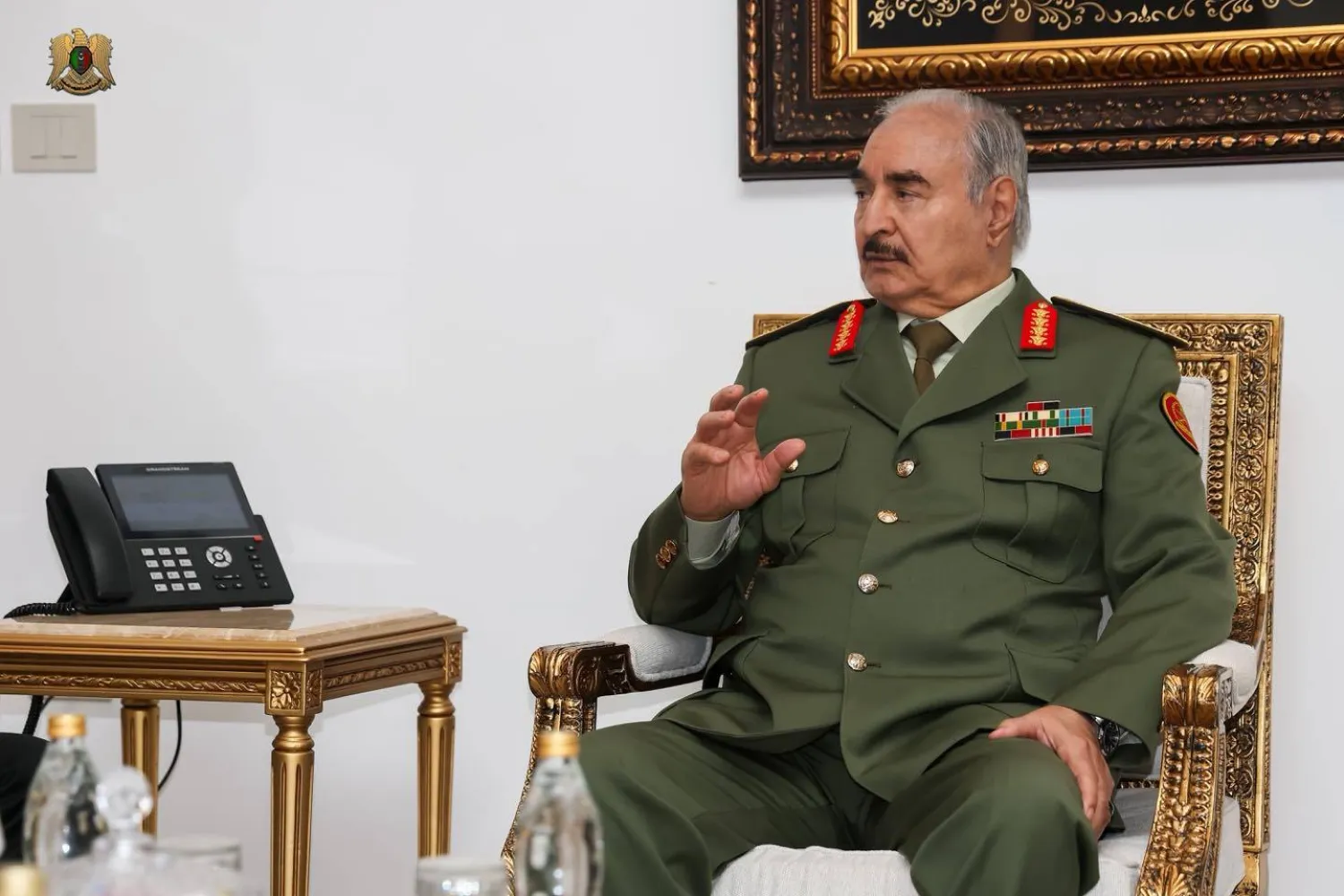 قائد «الجيش الوطني» الليبي المشير خليفة حفتر (إعلام القيادة العامة)