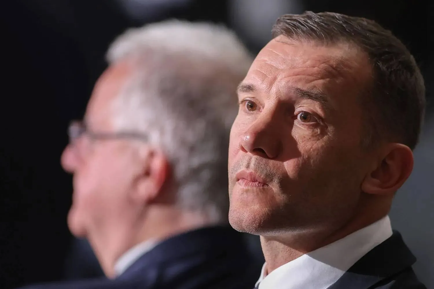 أندريه شيفتشينكو رئيس الاتحاد الأوكراني لكرة القدم (أ.ف.ب)