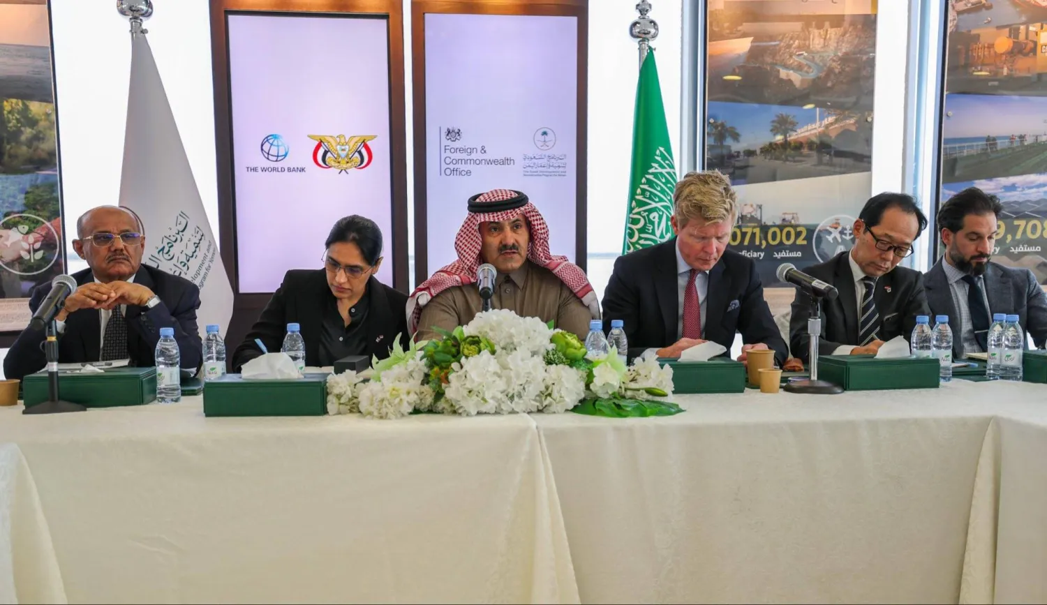 السعودية تقود الجهود الدولية لإسناد الحكومة اليمنية وضمان استقرار الاقتصاد والأمن (إكس)