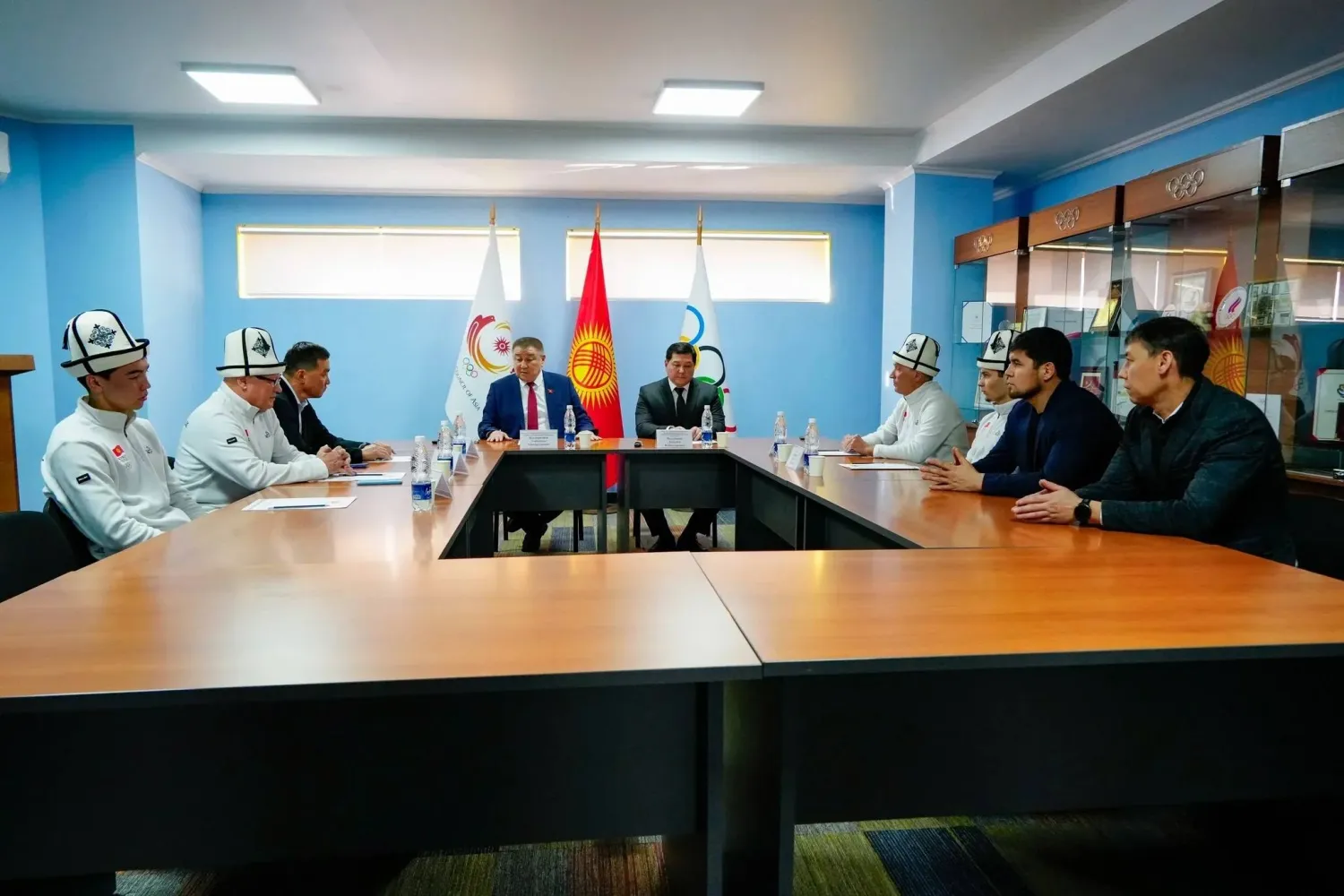 رياضيان من قرغيزستان يشاركان في الألعاب الأولمبية الشتوية (الاتحاد القرغيزي)