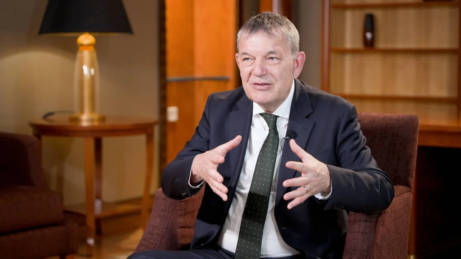 Philippe Lazzarini, the Commissioner-General of the United Nations Relief and Works Agency for Palestine Refugees in the Near East. Photo: Turky Alagili