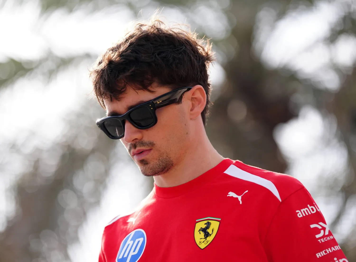 شارل لوكلير سائق فريق فيراري (د.ب.أ)