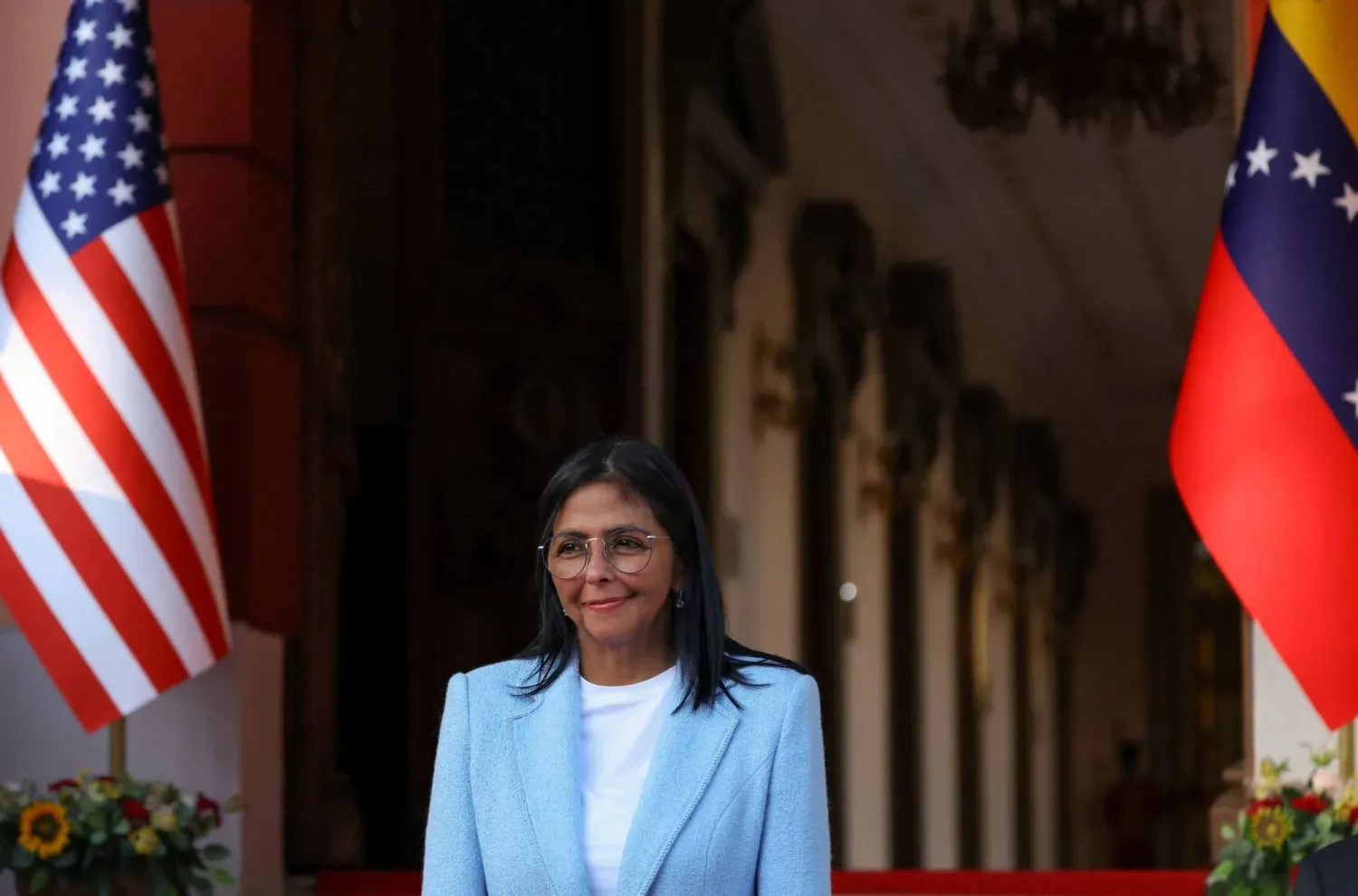 Venezuela geçici Cumhurbaşkanı Delcy Rodriguez (Reuters)