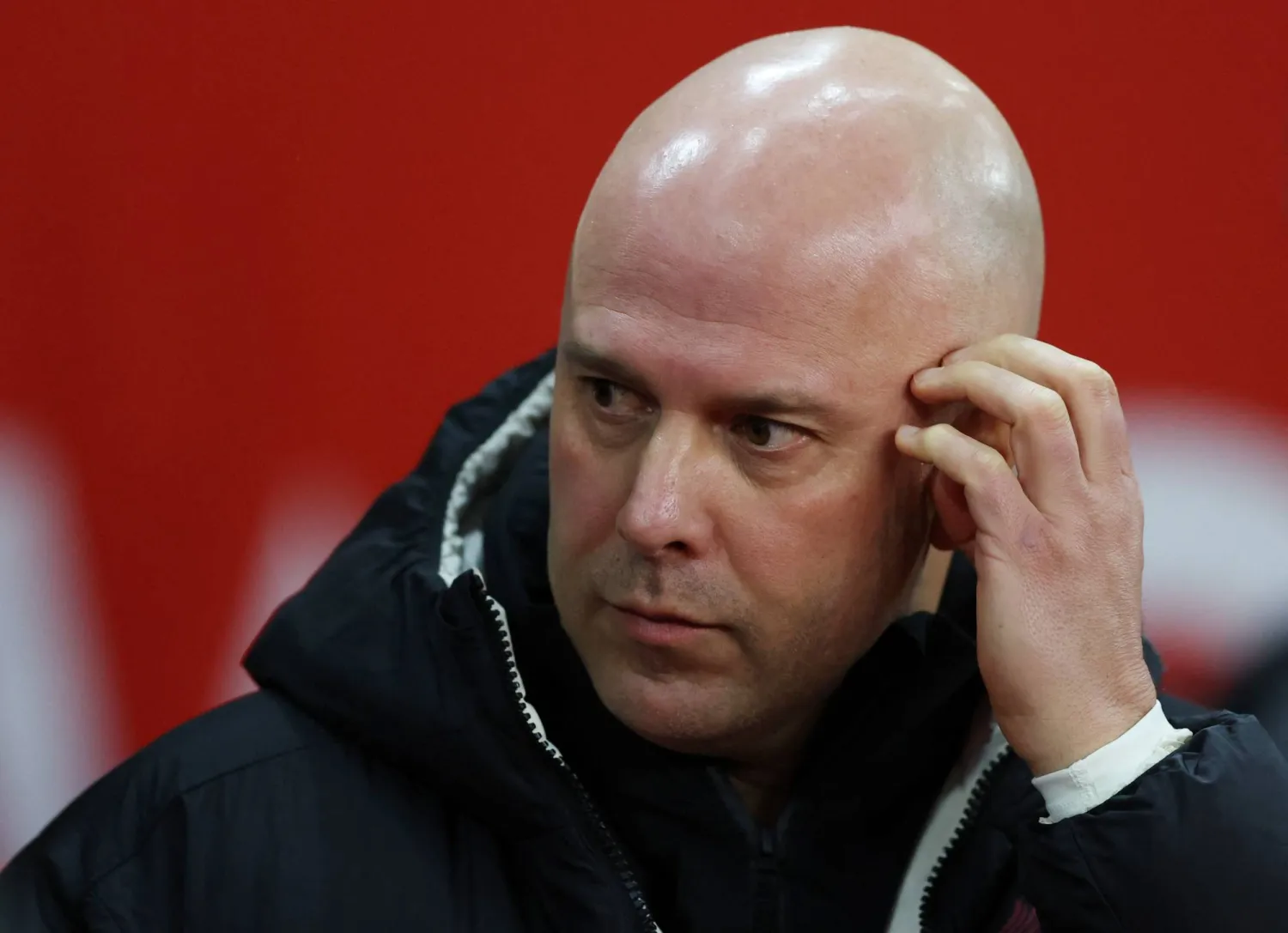 أرني سلوت مدرب ليفربول (رويترز)