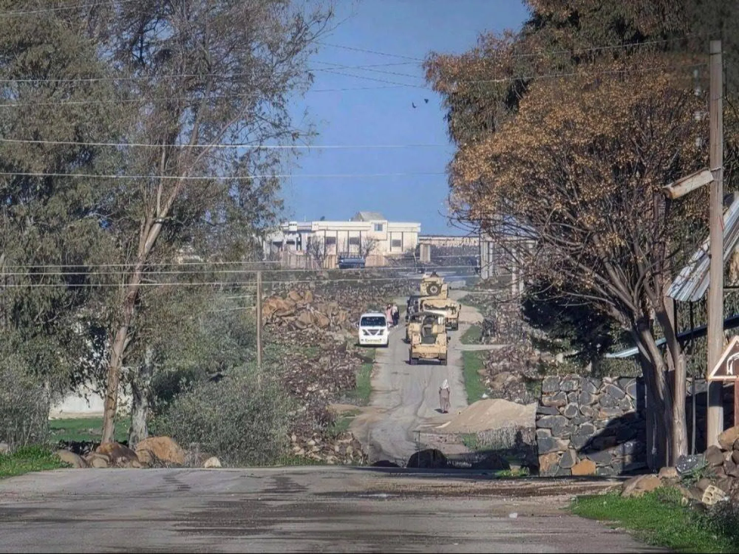 آليات إسرائيلية بريف القنيطرة الجنوبي (متداول)