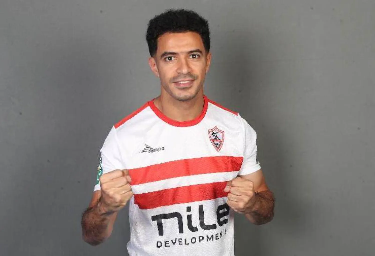 عمر جابر قائد الفريق الأول لكرة القدم بنادي الزمالك (نادي الزمالك)
