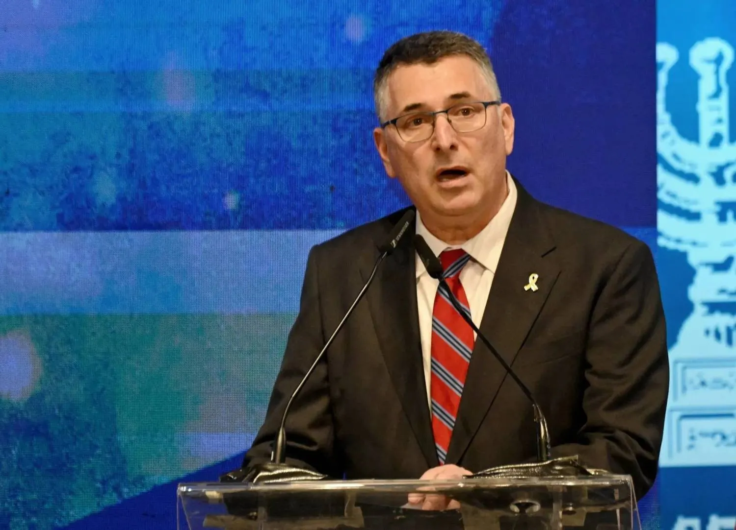 Israeli Foreign Minister Gideon Saar. (EPA)