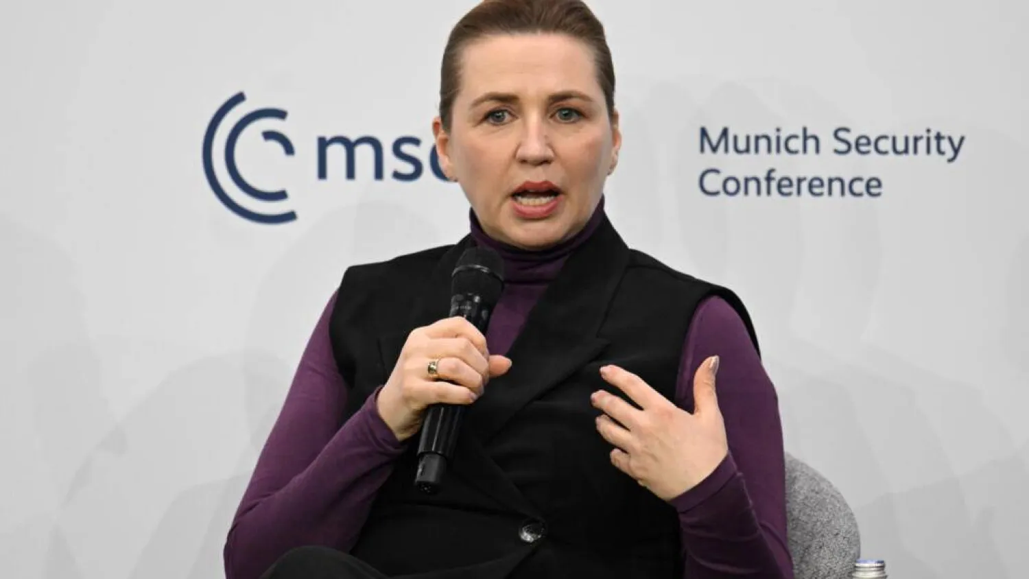 'We don't think it's over,' Danish Prime Minister Mette Frederiksen said of US President Donald Trump's designs on Greenland. THOMAS KIENZLE / AFP
