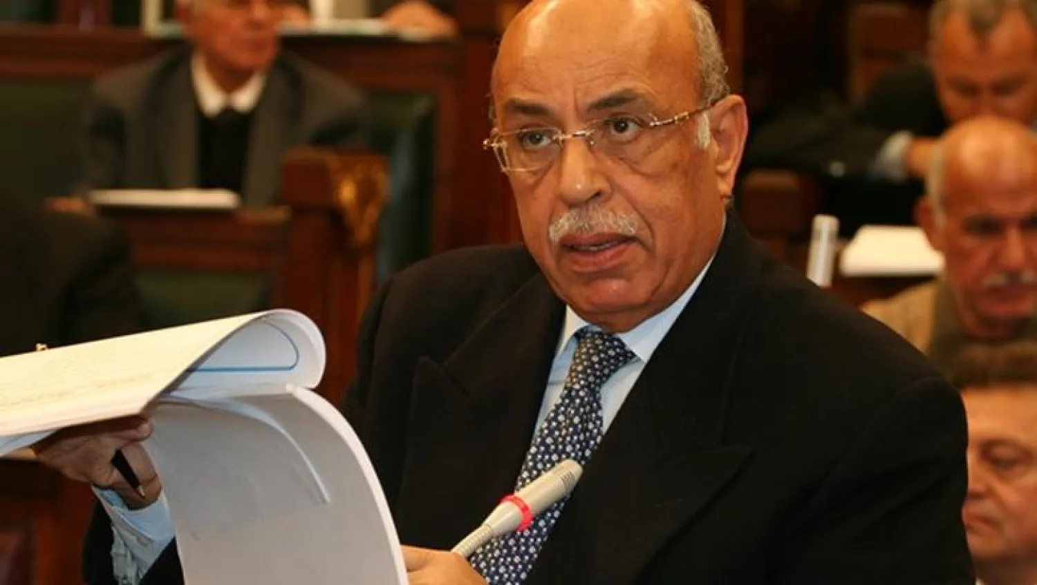 مفيد شهاب أستاذ القانون الدولي في مجلس الشعب