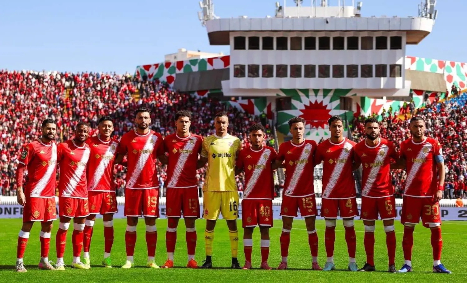 الوداد البيضاوي المغربي هزم عزام التنزاني وتأهل (نادي الوداد)