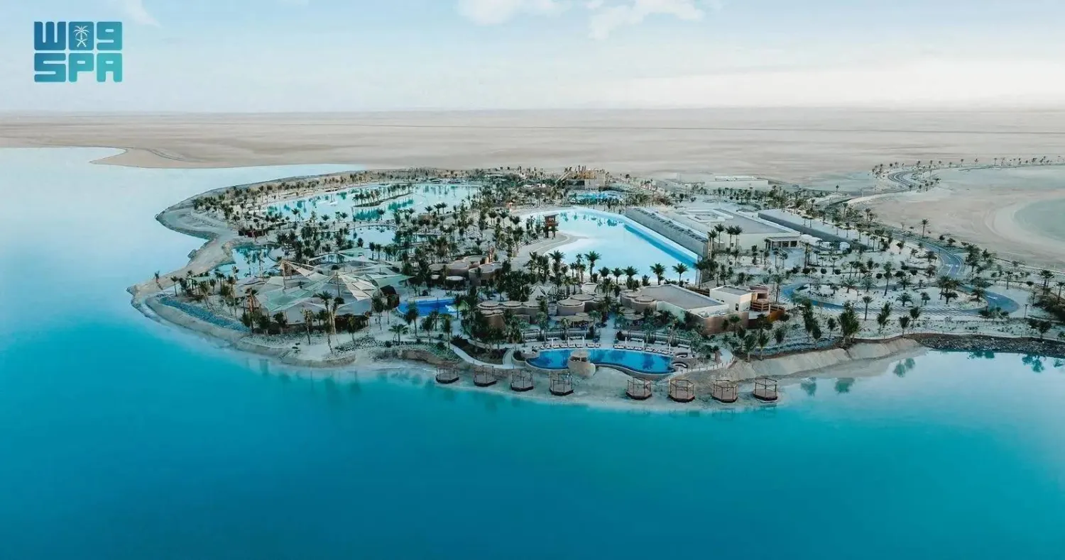 Adrena is strategically located a short drive from Shura Island. (SPA)