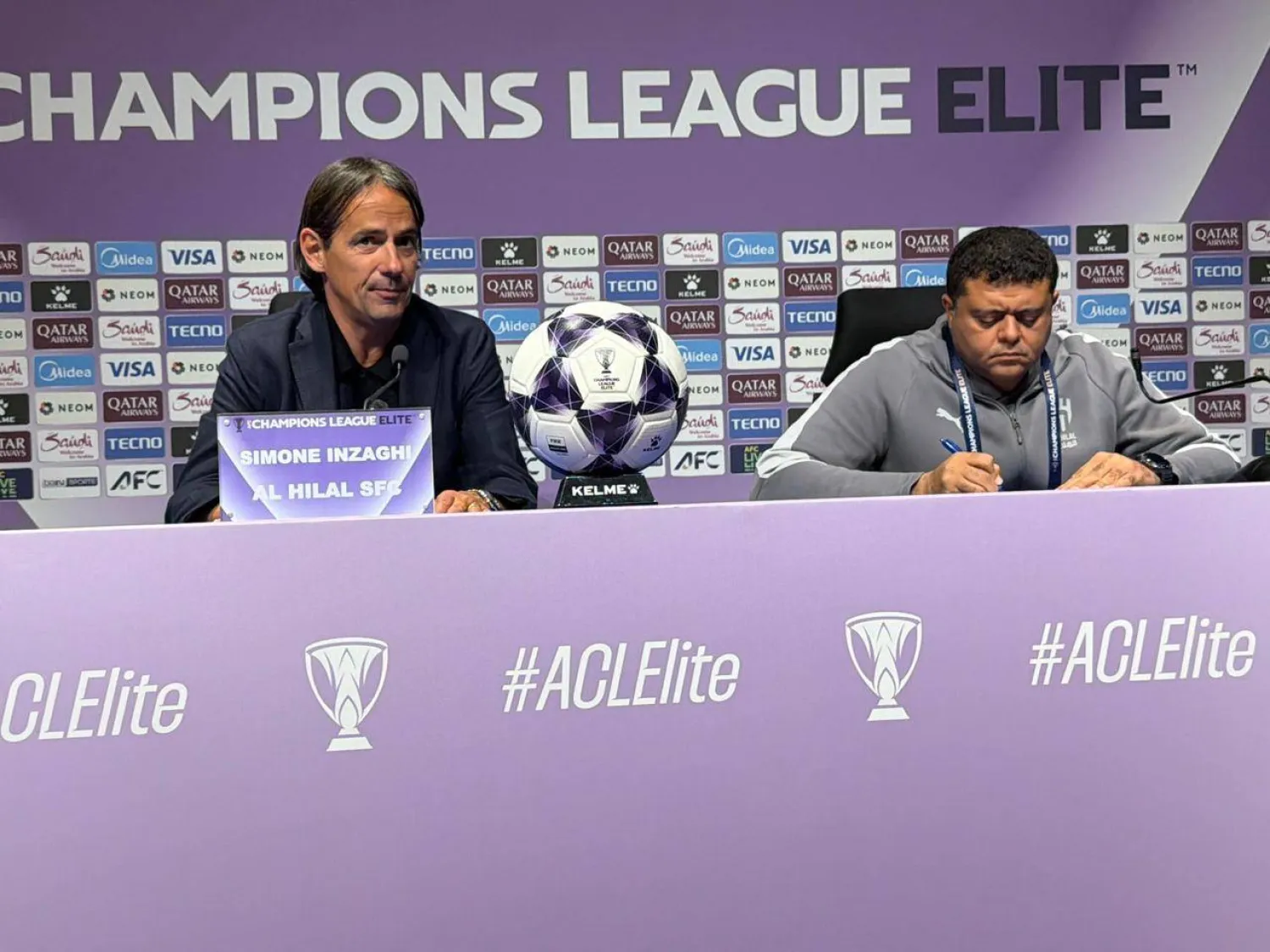 الإيطالي سيموني إنزاغي مدرب فريق الهلال (الشرق الأوسط)