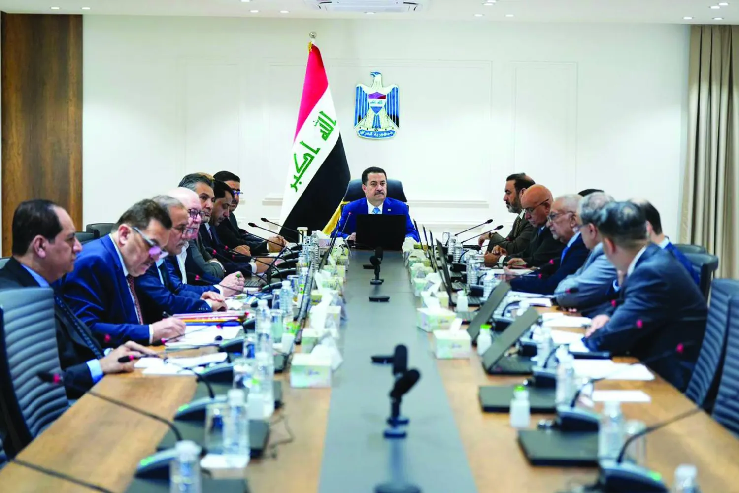 
السوداني خلال اجتماع المجلس الاقتصادي (رئاسة الوزراء)