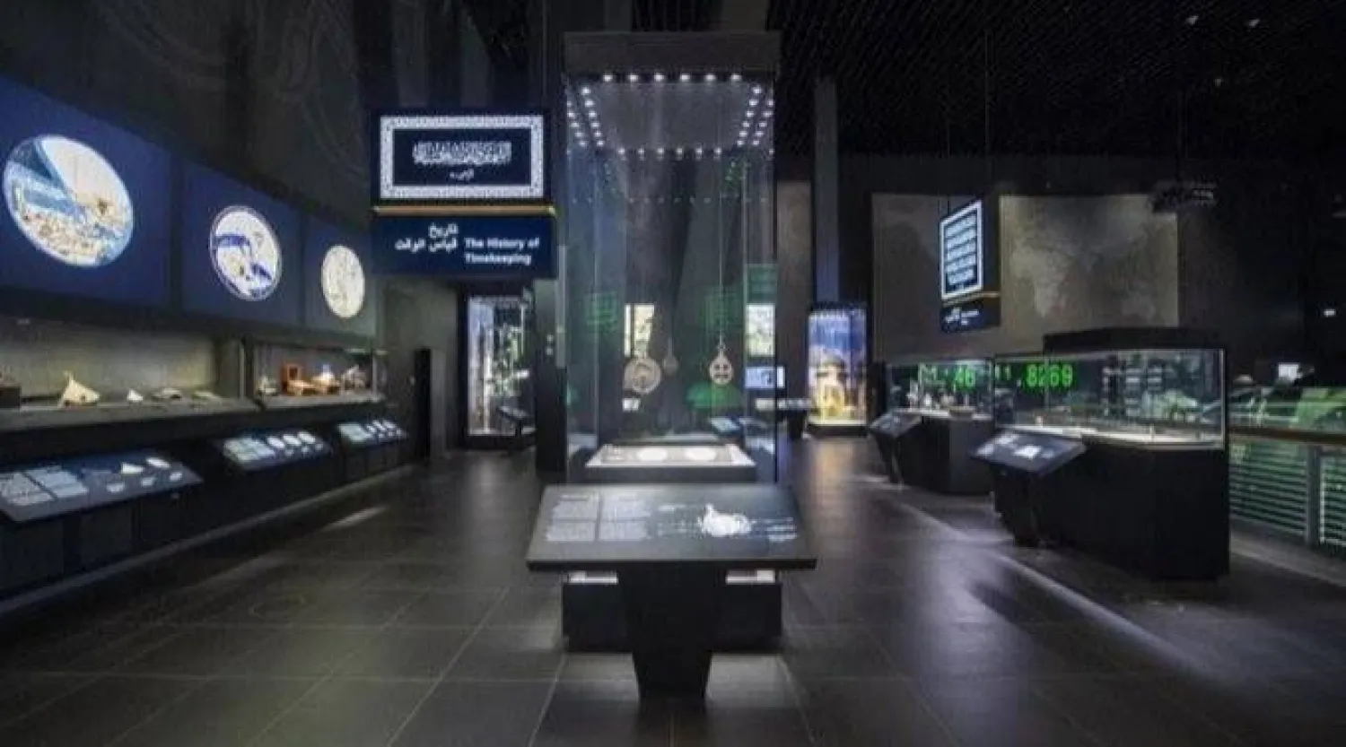 مركز خادم الحرمين الشريفين للأهلة وعلوم الفلك في أعلى برج ساعة مكة المكرمة (واس)