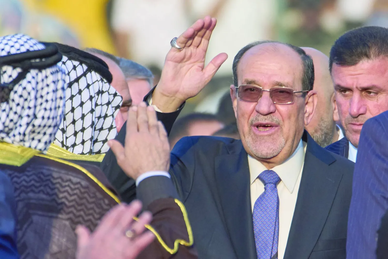 تحالف «الإطار التنسيقي» في العراق رشح نوري المالكي لرئاسة الحكومة رغم التحفظات (أ.ب)