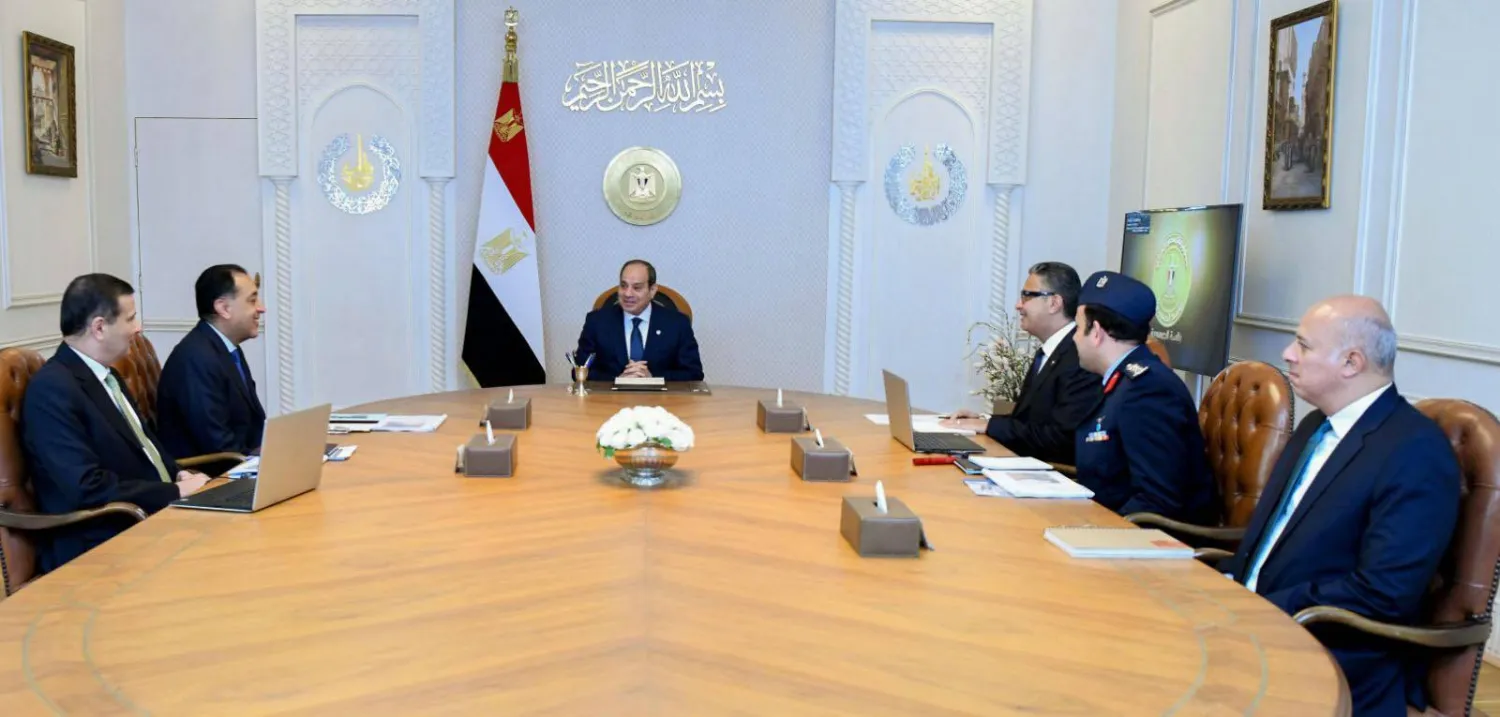 الرئيس عبد الفتاح السيسي وجَّه الثلاثاء بضرورة المتابعة اليومية والمستمرة لتوافر السلع (الرئاسة المصرية)