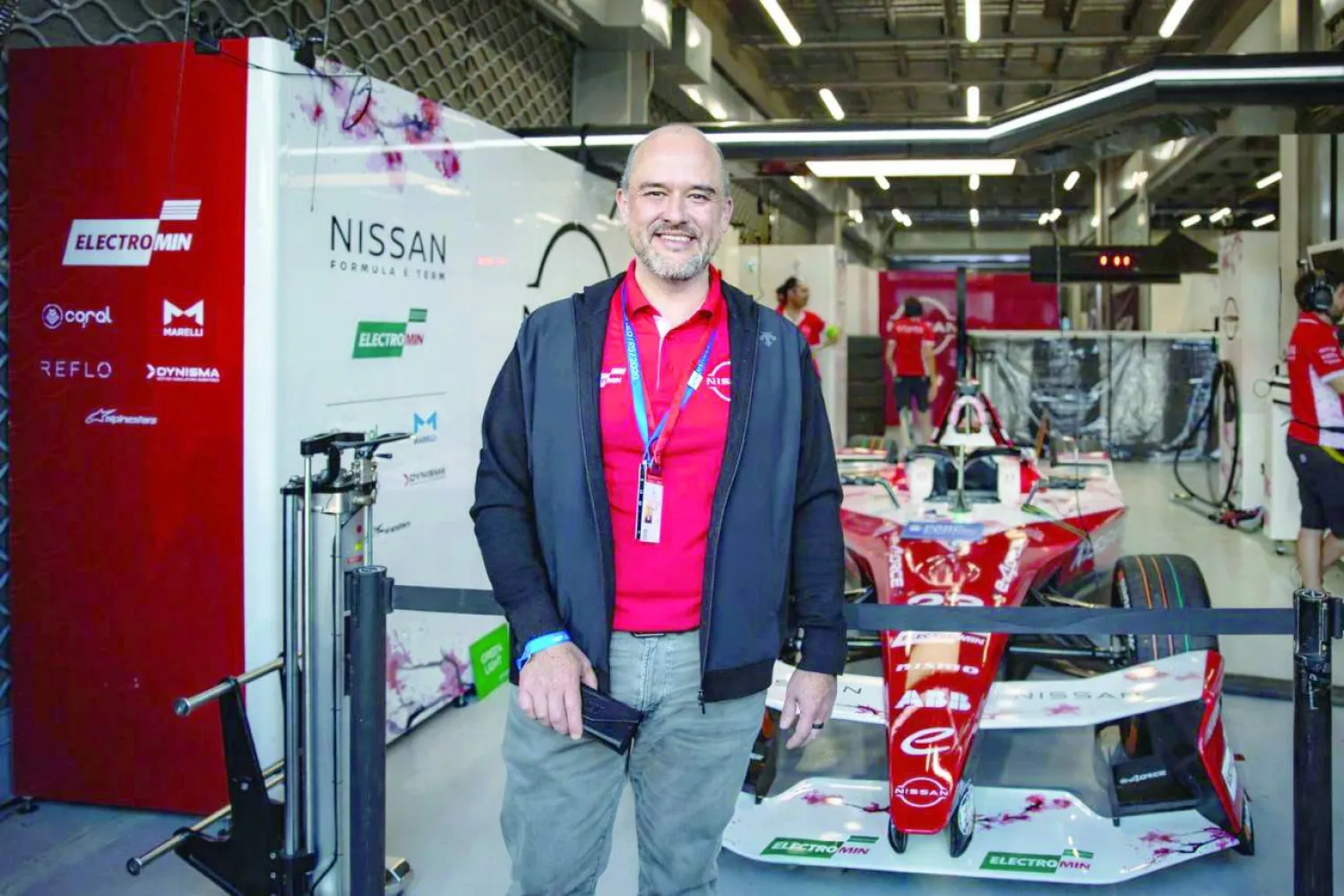 Nissan Chief Executive Ivan Espinosa. (Asharq Al-Awsat)