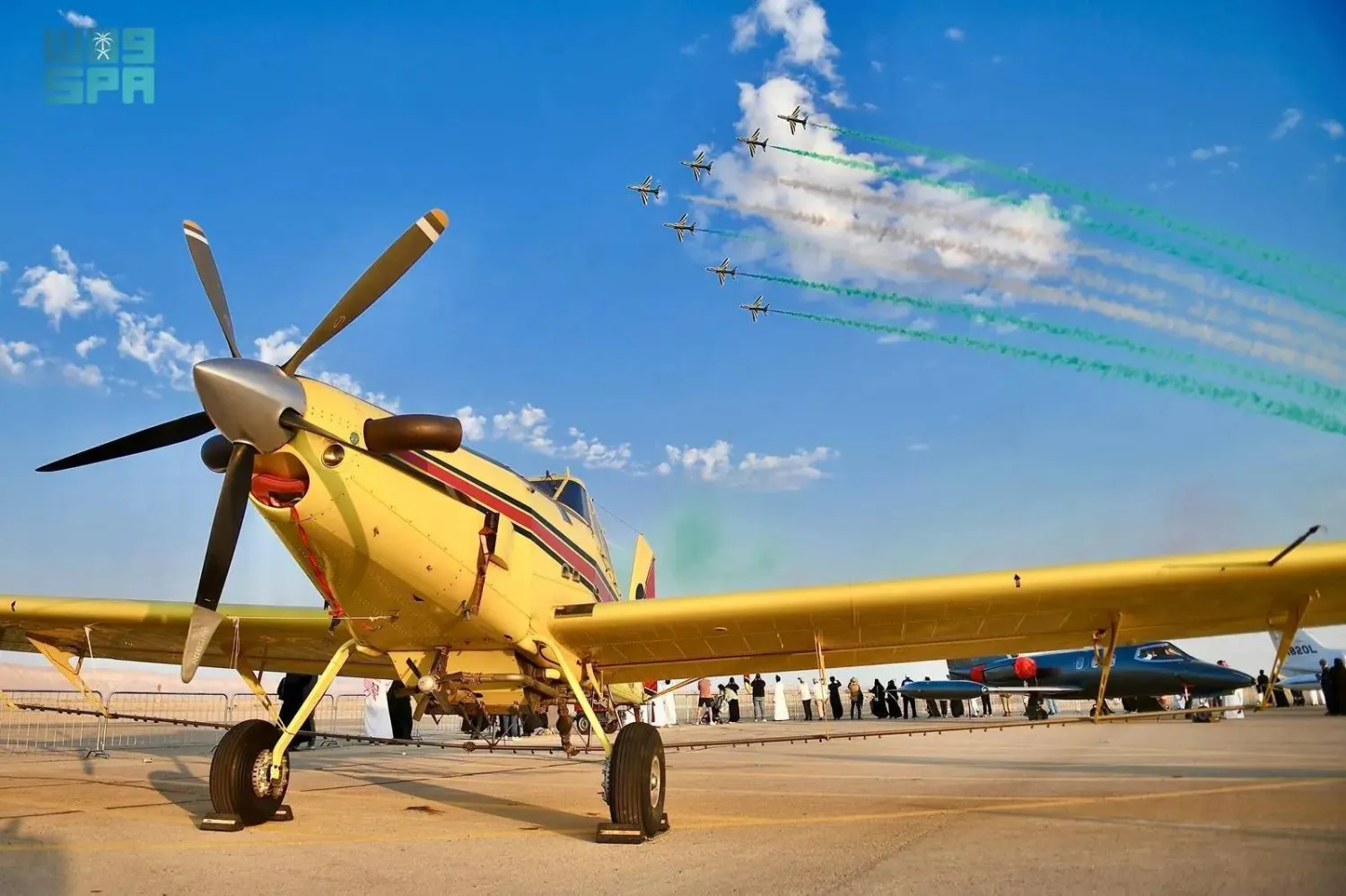 The AERO Middle East x Sand & Fun 2026 will be held in Riyadh from November 24 to 28. (SPA)