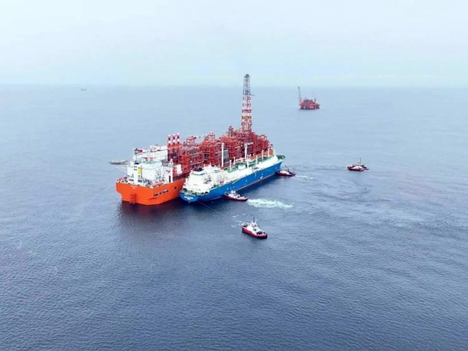 مشروع الكونغو للغاز الطبيعي المسال الذي تطوره شركة «إيني» هو أول مشروع لتصدير الغاز في البلاد (إيني)