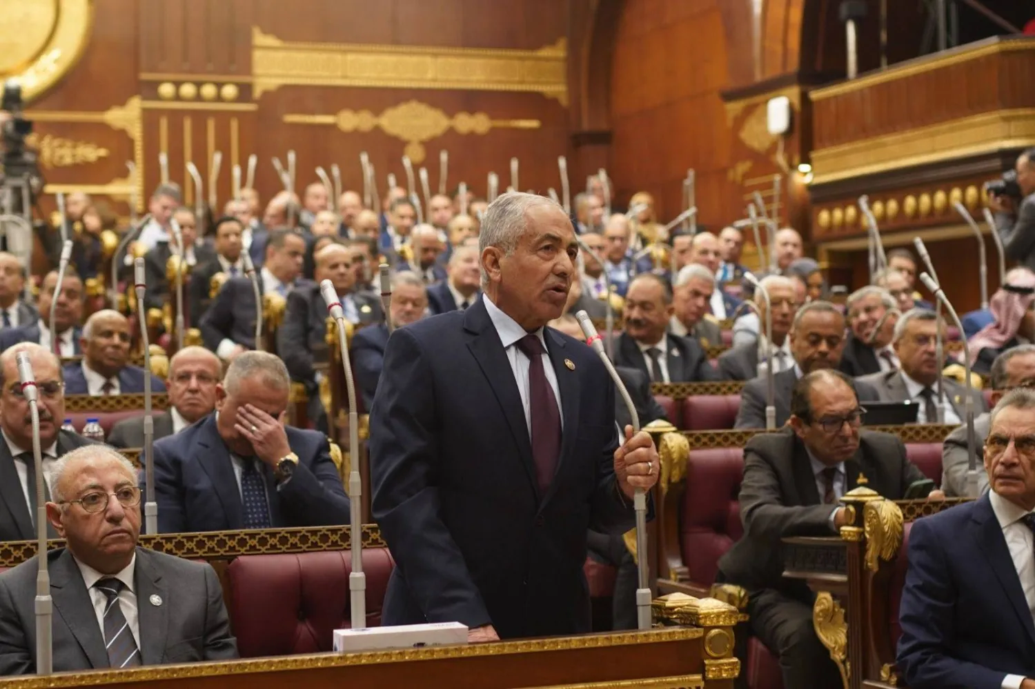 مناقشات داخل مجلس الشيوخ بشأن انتخابات المحليات تطرقت إلى مسألة تعديل الدستور (وزارة الشؤون النيابية)