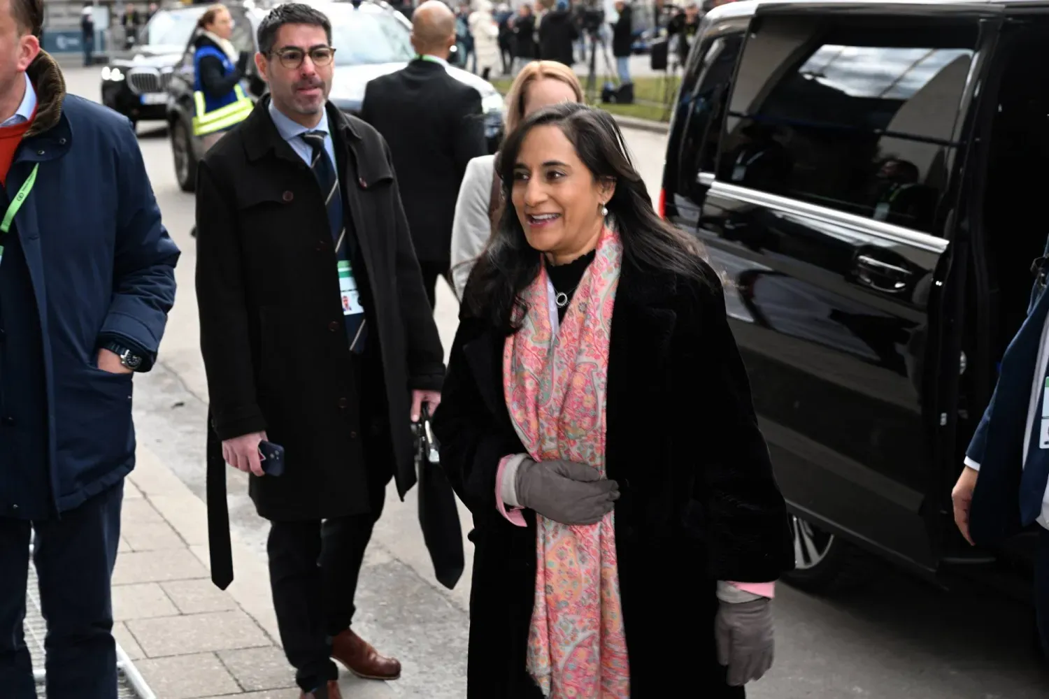 Kanada Dışişleri Bakanı Anita Anand, 13 Şubat 2026'da Almanya'da düzenlenen bir etkinlikte (DPA)