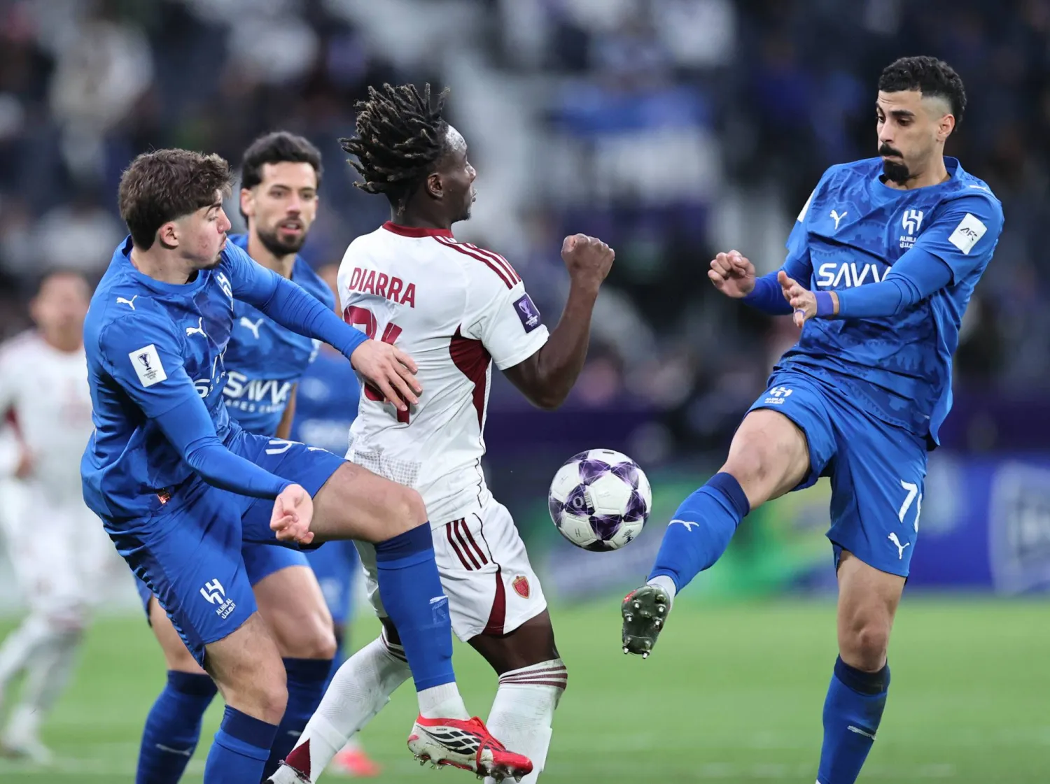 الهلال سيواجه السد ذهاباً في 3 مارس المقبل (تصوير: سعد العنزي)