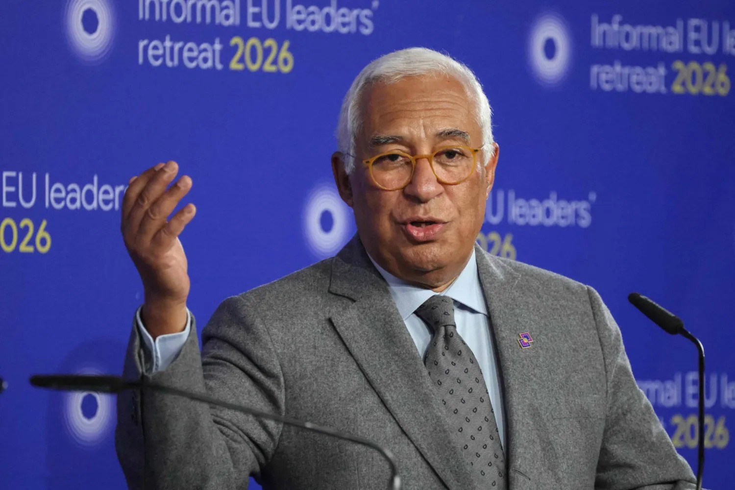 رئيس المجلس الأوروبي أنطونيو كوستا (أ.ف.ب)