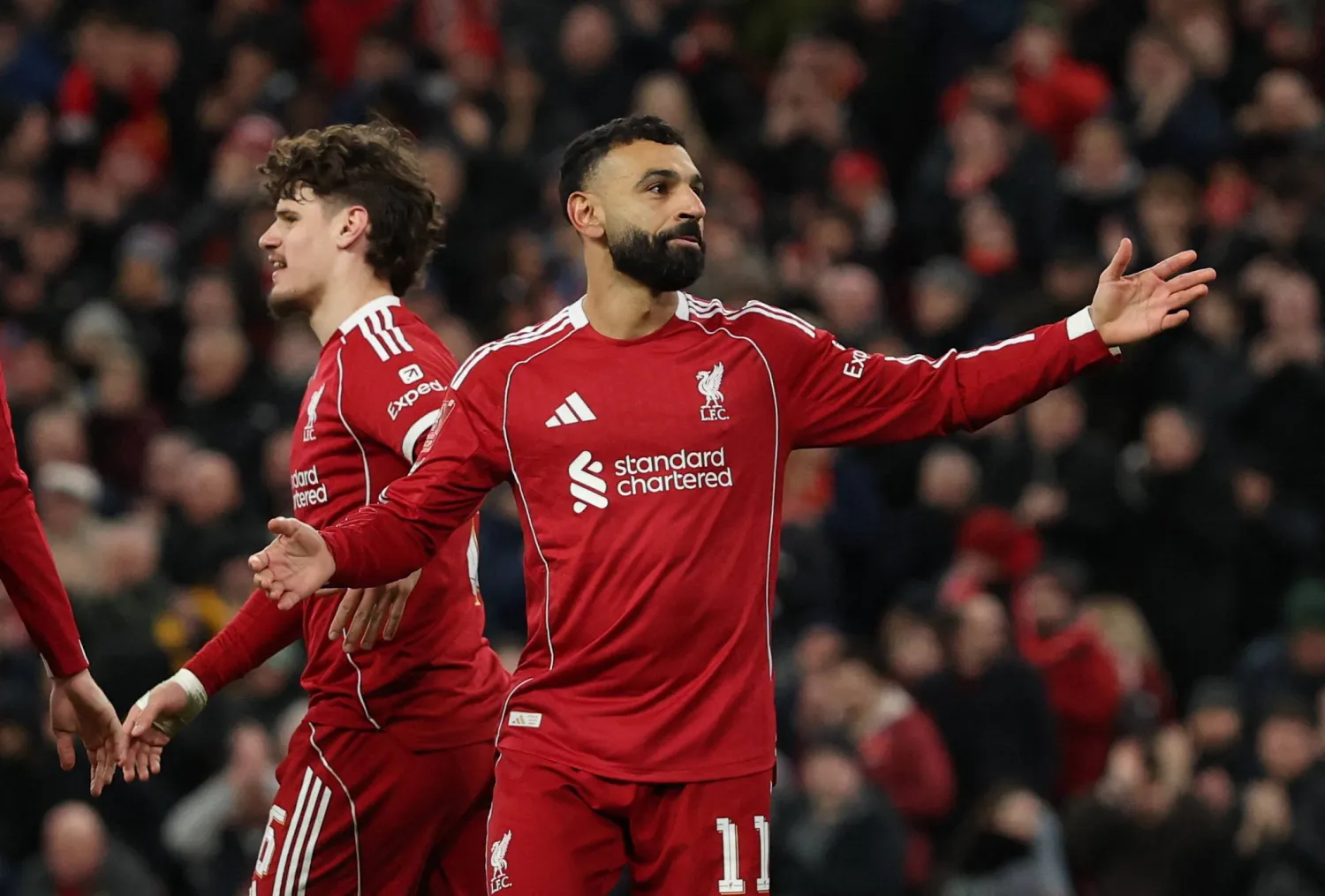 المصري محمد صلاح نجم ليفربول ثاني أعلى رواتب البريمرليغ (رويترز)