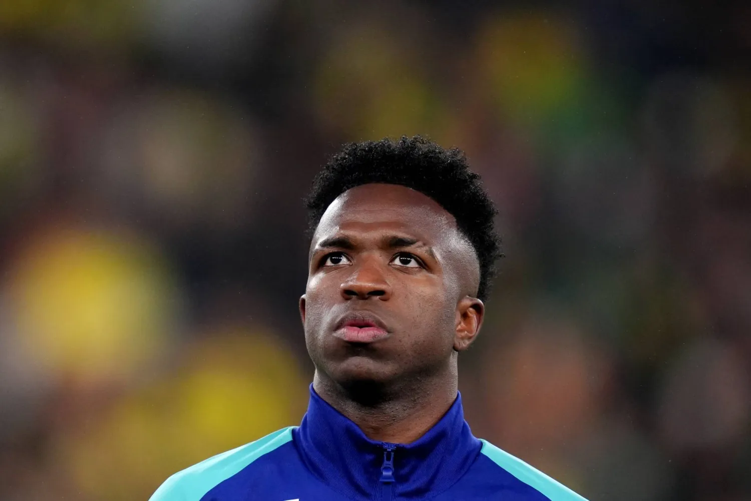 فينيسيوس جونيور نجم ريال مدريد (د.ب.أ)