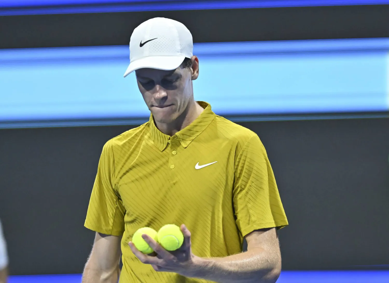 النجم الإيطالي يانيك سينر (إ.ب.أ)