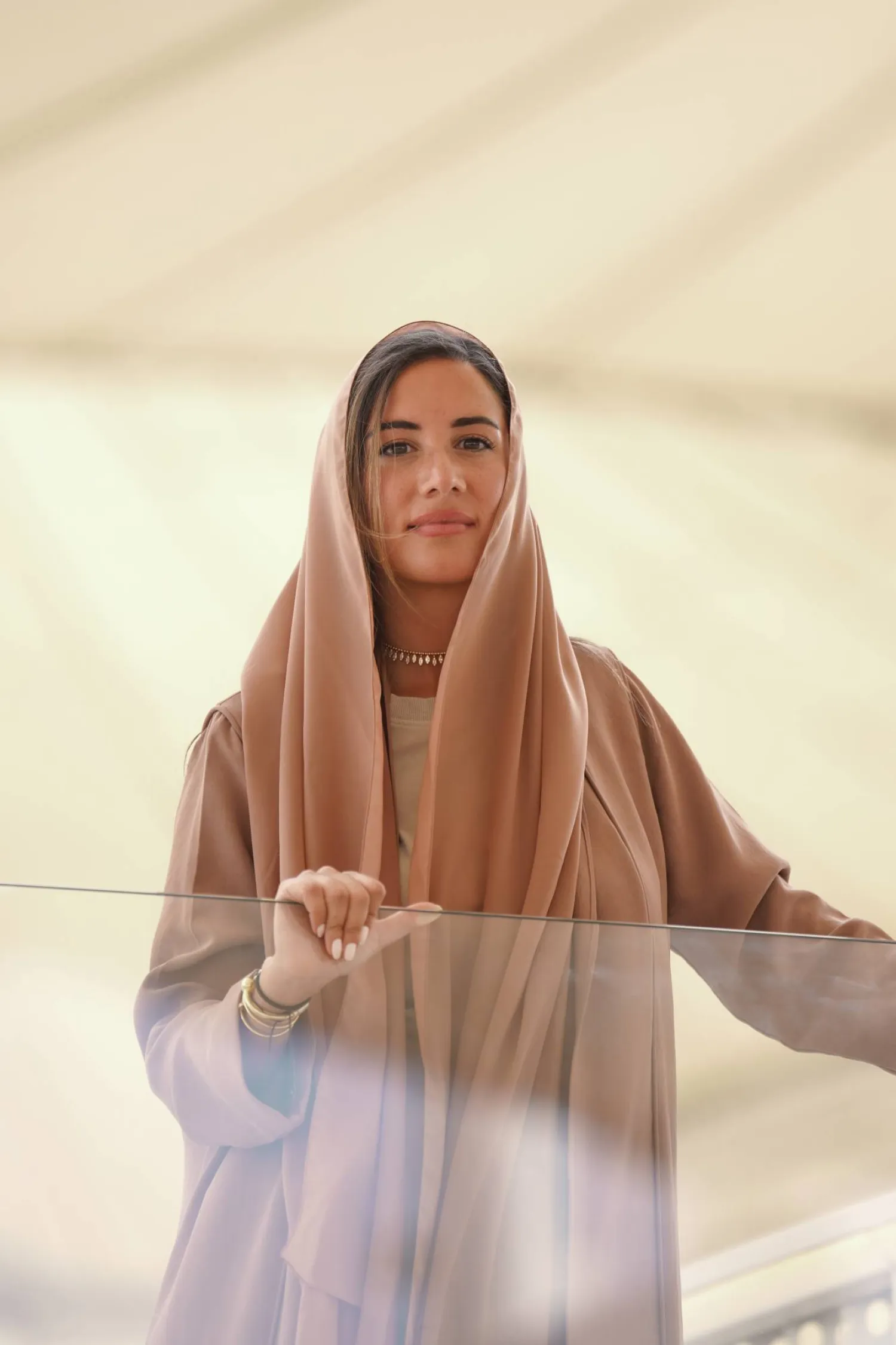 آية البكري الرئيس التنفيذي لمؤسسة «بينالي الدرعية» (المؤسسة)