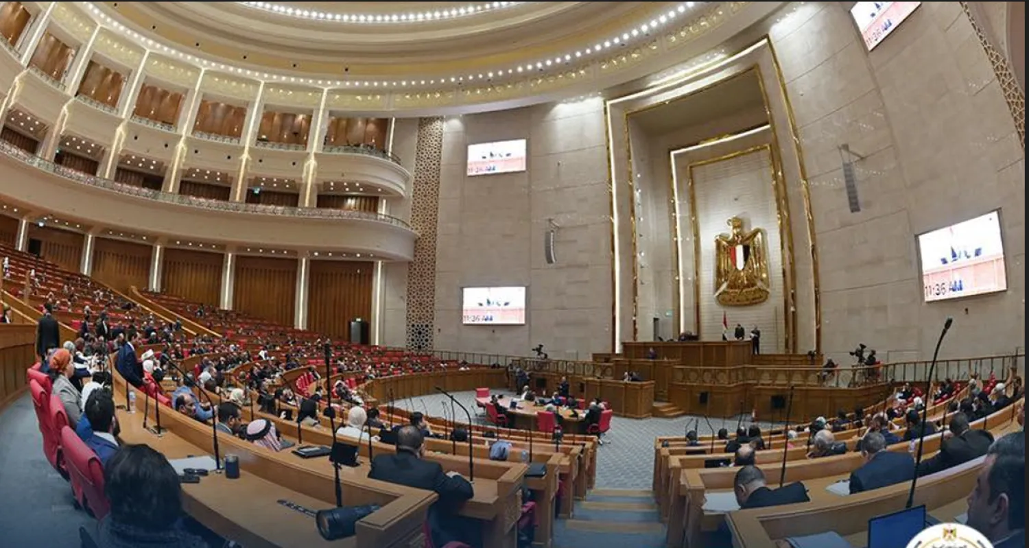 جلسة سابقة لمجلس النواب المصري (المجلس)