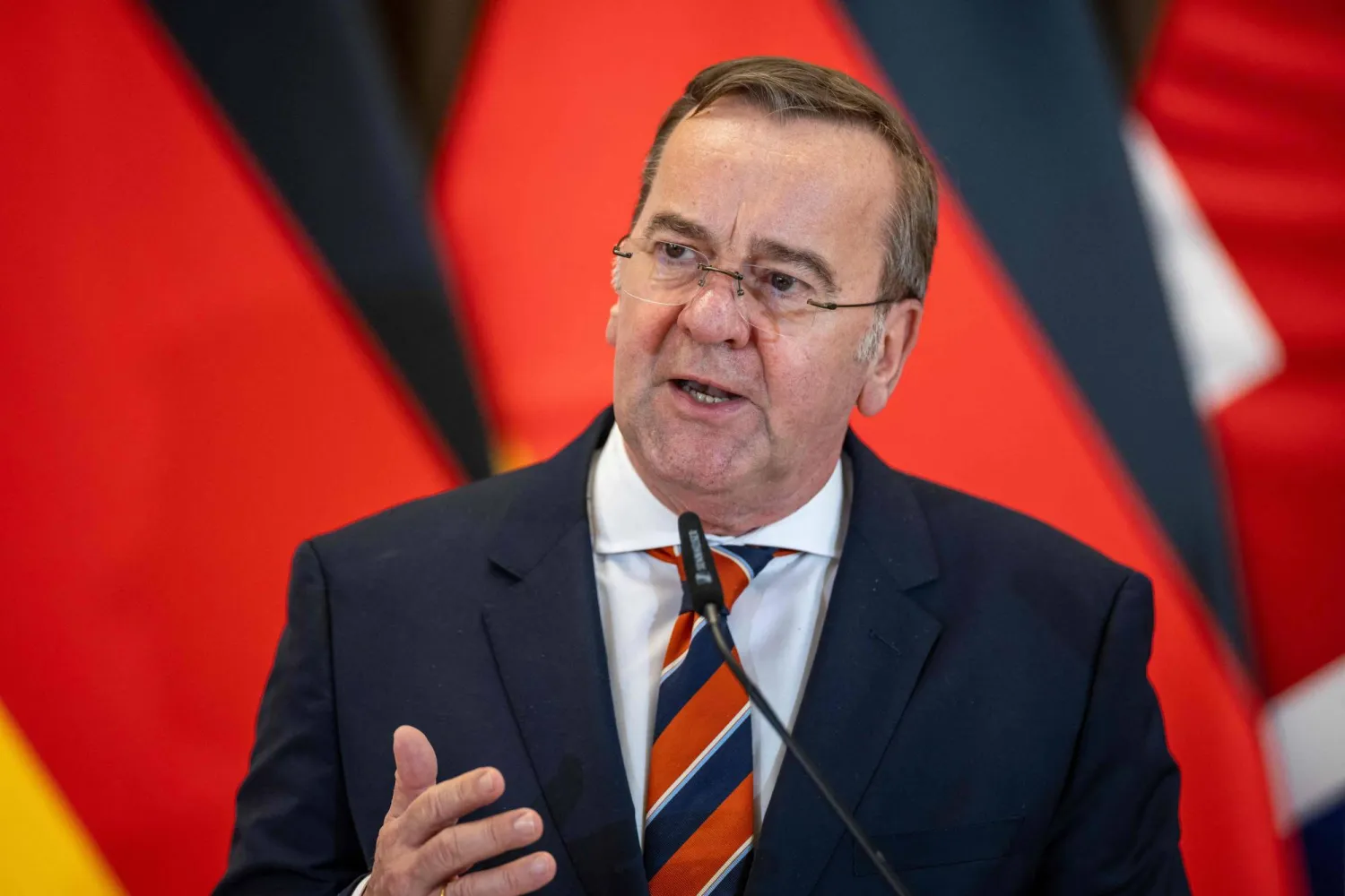 وزير الدفاع الألماني ​بوريس بيستوريوس (أ.ف.ب)