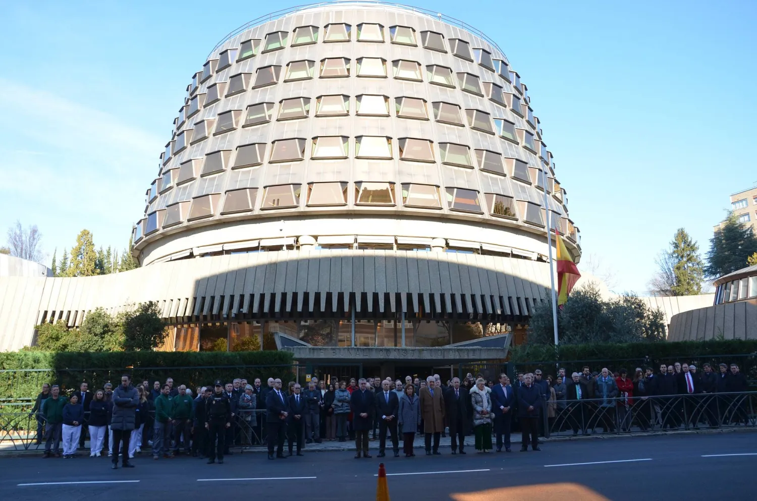 مبنى المحكمة الدستورية أعلى هيئة قضائية في إسبانيا (حساب المحكمة عبر منصة «إكس»)