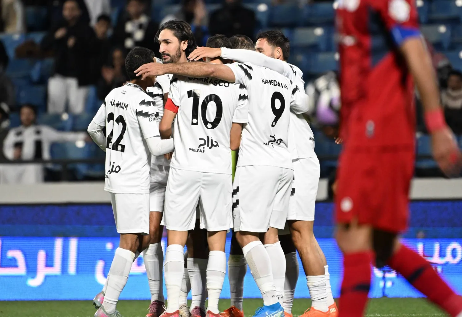 الشباب ظفر بفوز ثمين مع قيادة بن زكري للفريق (تصوير: علي خمج) 