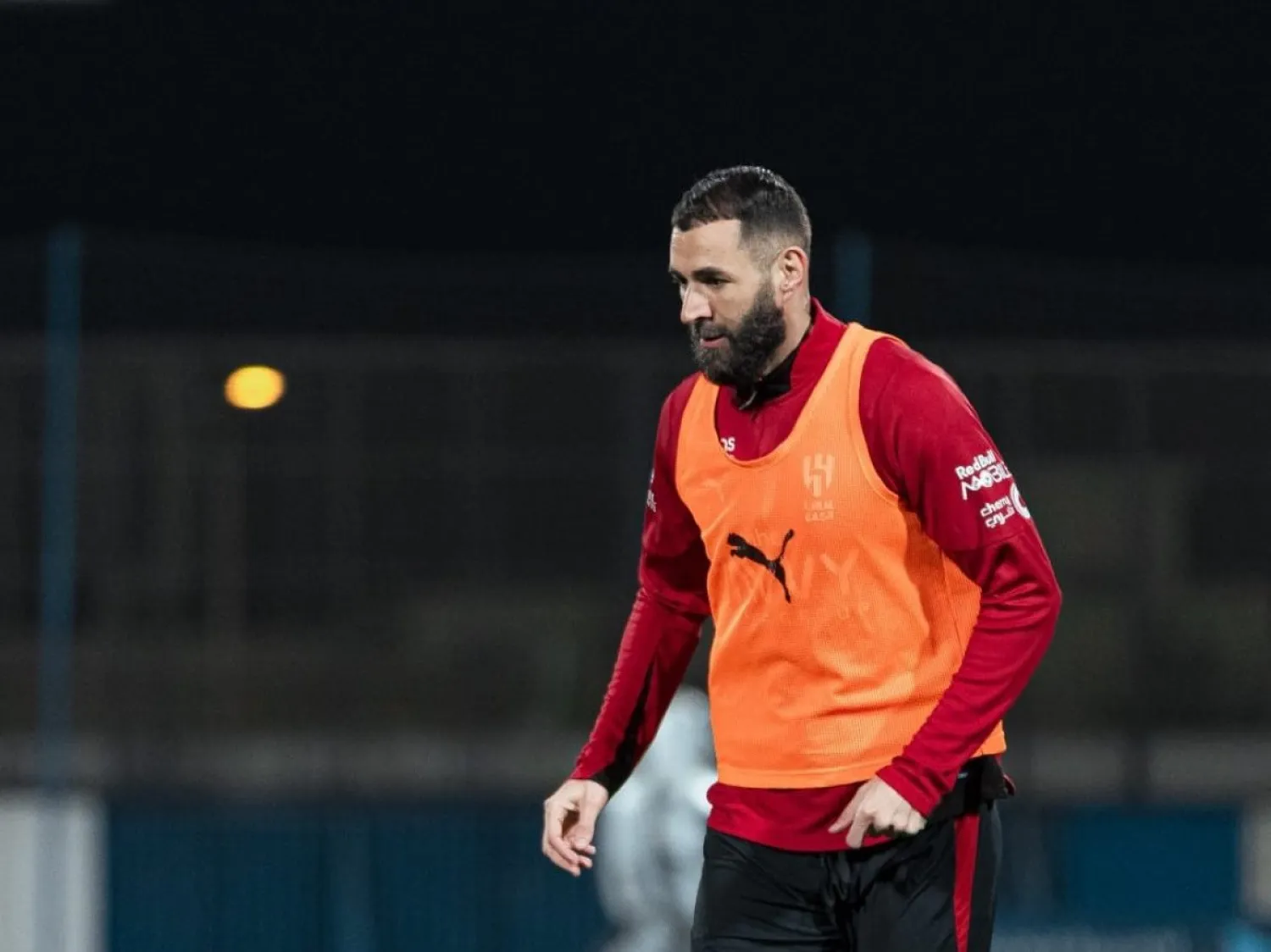 بنزيمة سيواجه فريقه السابق على ملعب المملكة أرينا (موقع النادي)